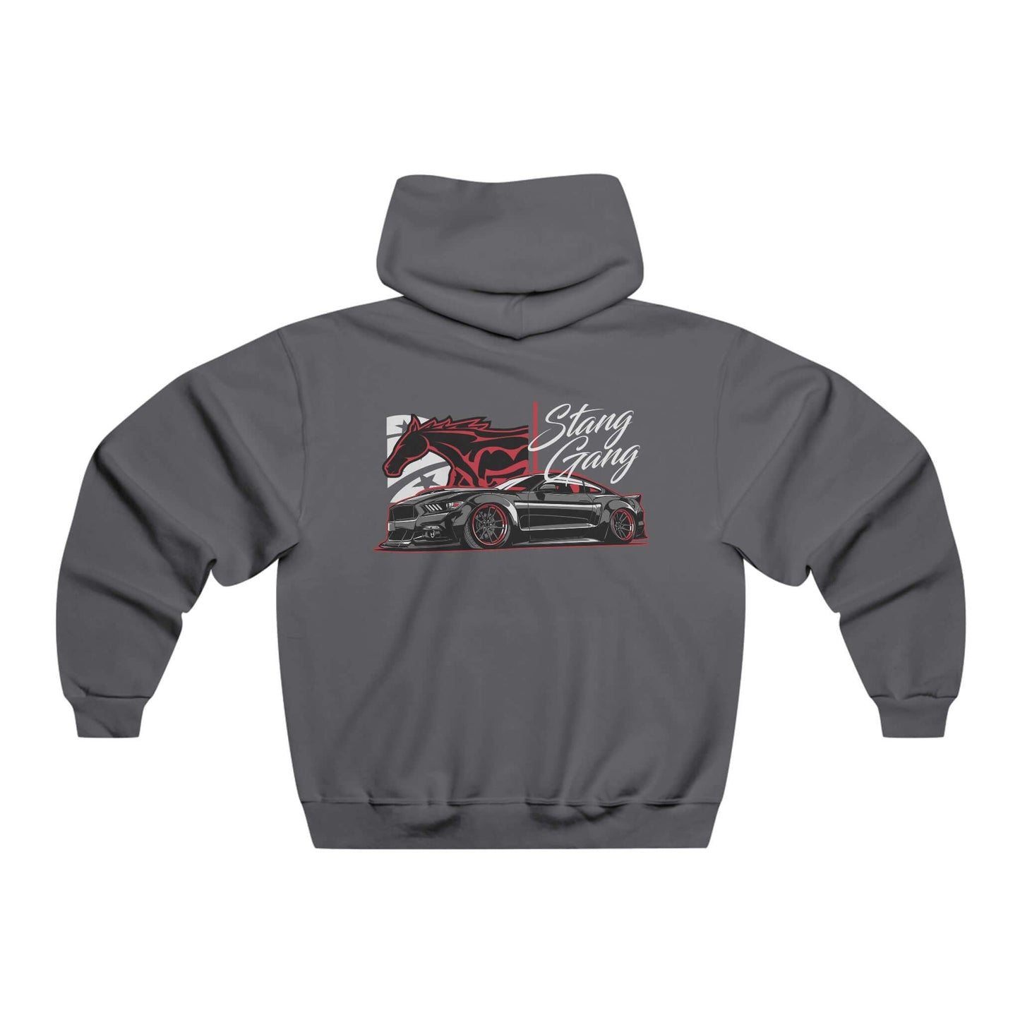 Hooded Sweatshirt - Stang Gang Muscle Car Lovers