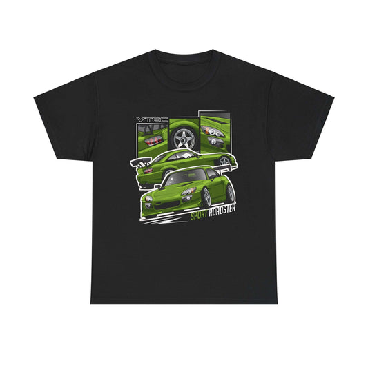 Sport Car Tee - Vibrant Green Honda S2000