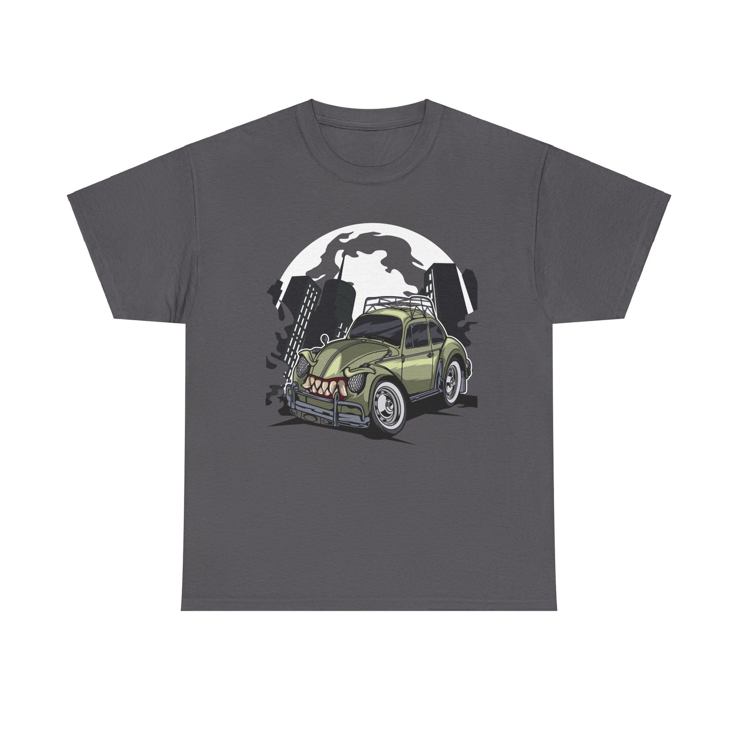 Beetle Art Unisex Tee - Vintage Car Urban Monster Retro Unique Print