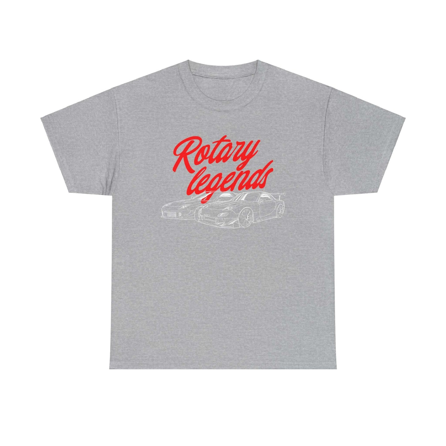 Rotary Legends T-Shirt, Classic Rotary Engine Cars Tee, Racing Enthusiast Apparel