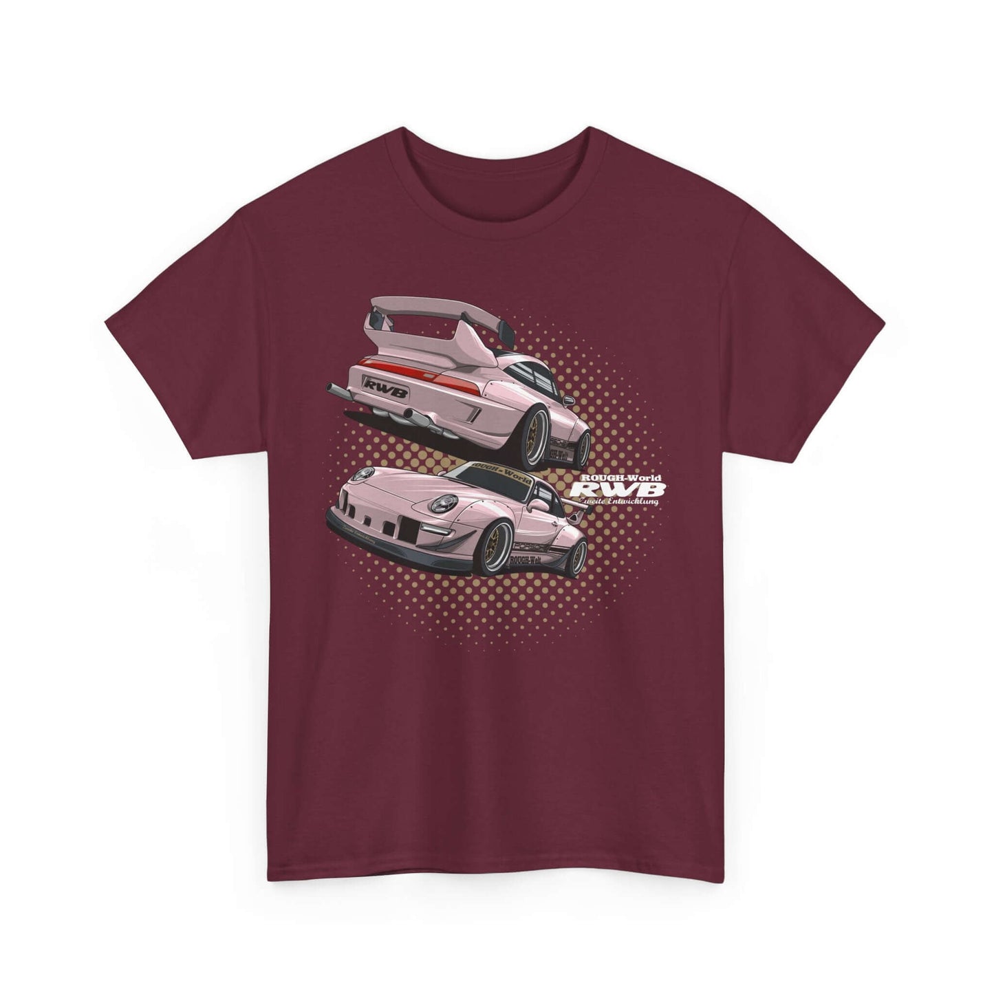 Sweatshirt - Pink Porsche Vintage Cars Statement for Casual Chic Days