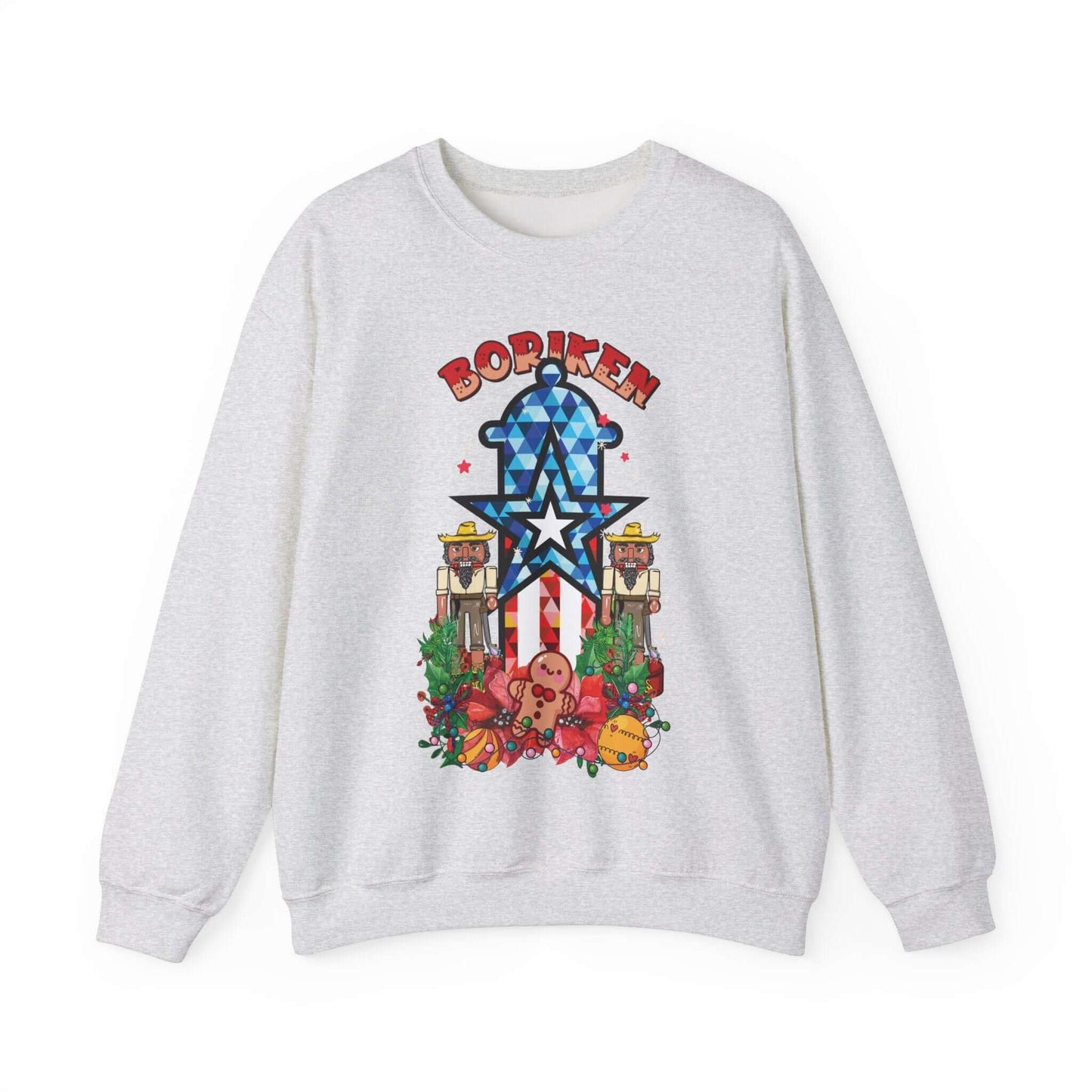 Puerto Rican Starry Night Holiday Sweater - Festive Fort Design for Cozy Celebrations!