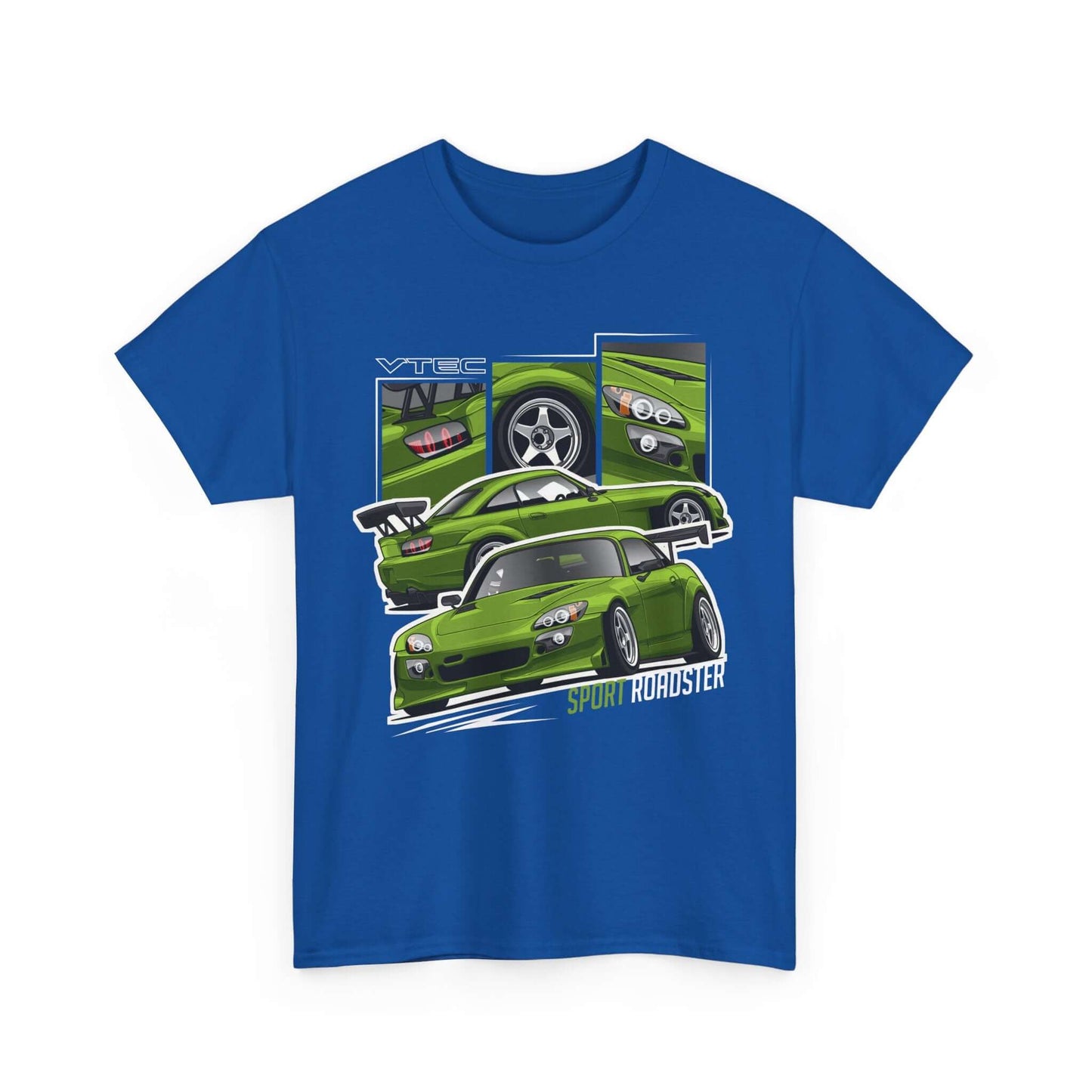 Sport Car Tee - Vibrant Green Honda S2000