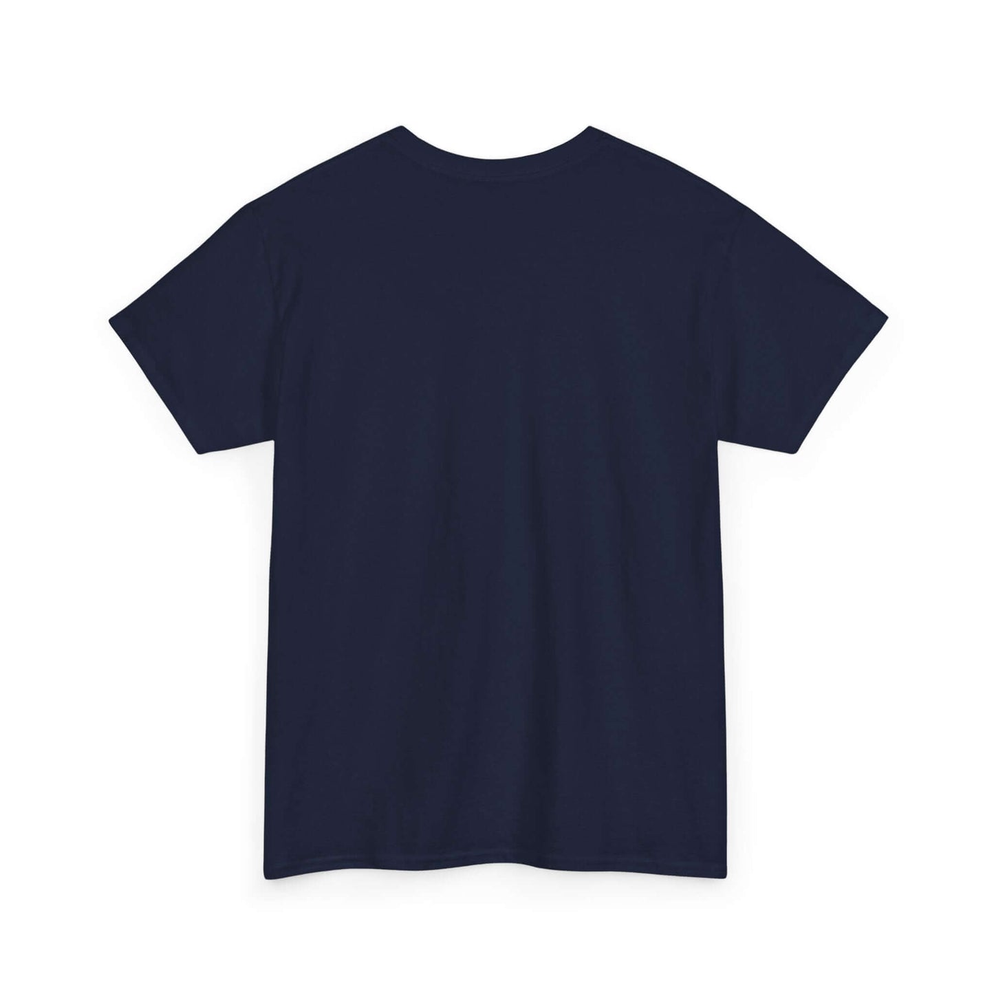 Back view of the Bling Hip Bear tee in navy, showcasing its simple and stylish design, perfect for everyday wear.