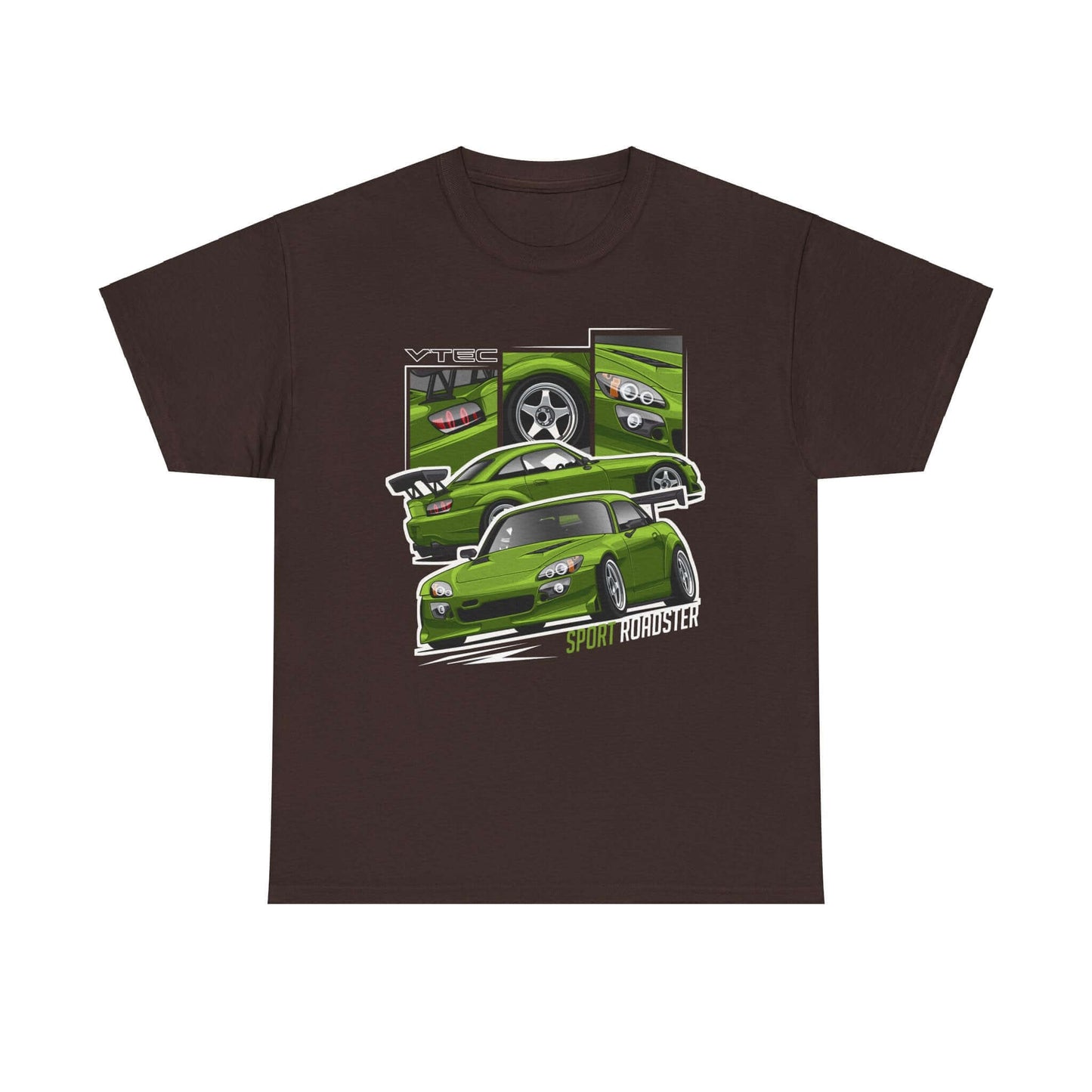 Sport Car Tee - Vibrant Green Honda S2000