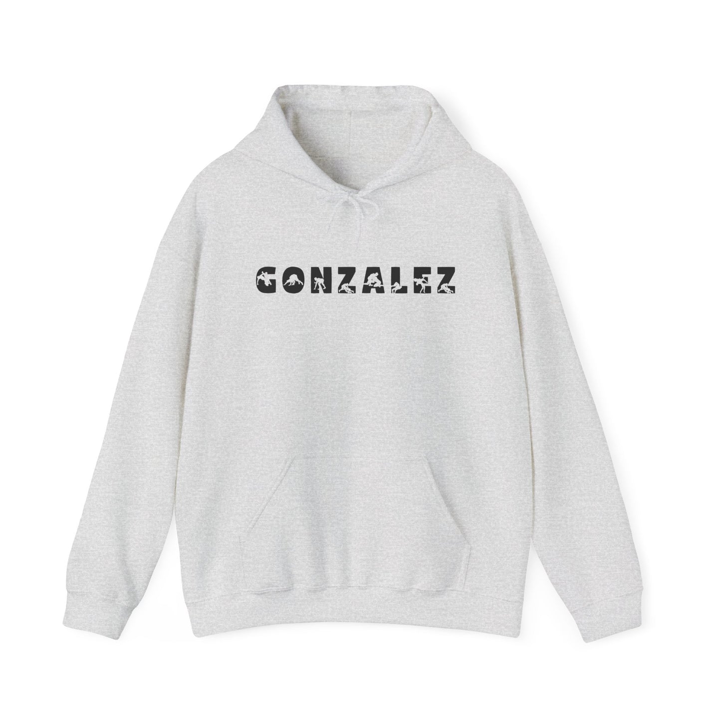 Custom Name Wrestling Hoodie - Unisex Hooded Sweatshirt