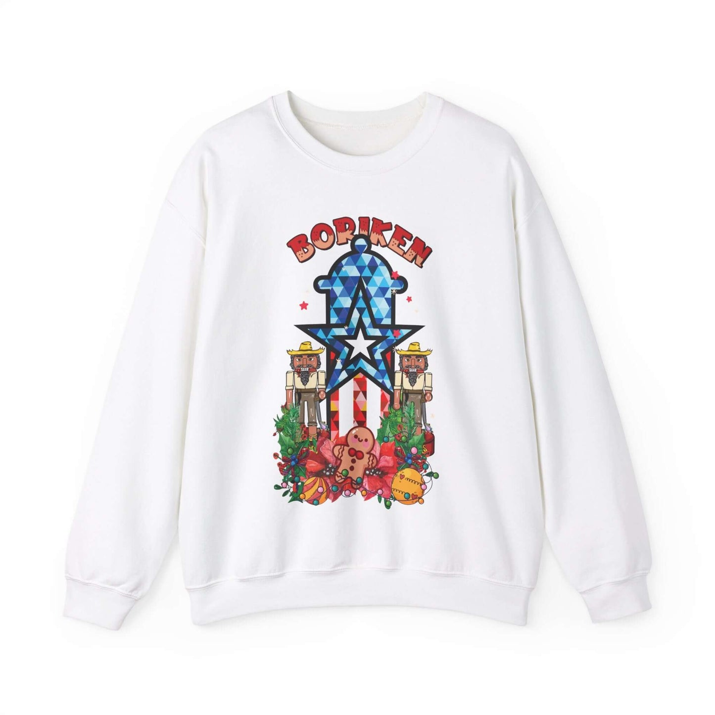 Puerto Rican Starry Night Holiday Sweater - Festive Fort Design for Cozy Celebrations!