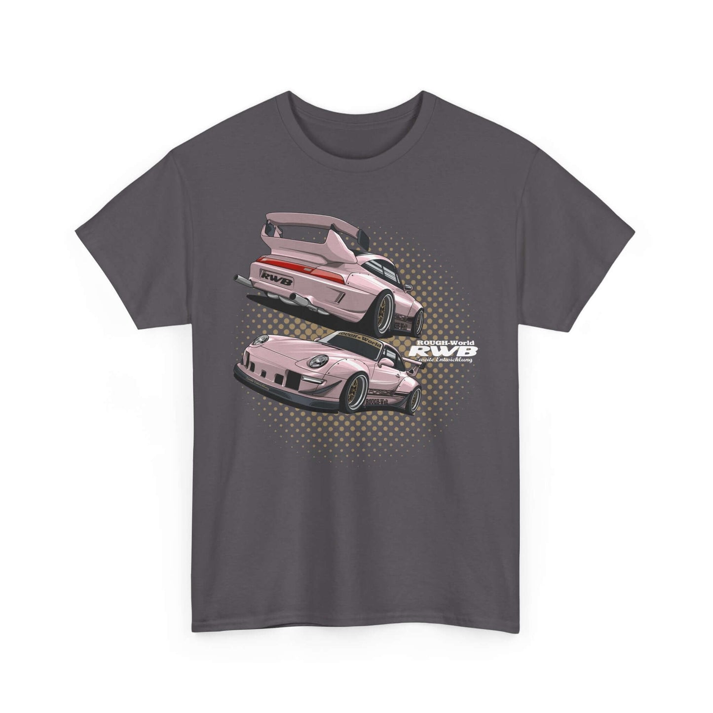 Sweatshirt - Pink Porsche Vintage Cars Statement for Casual Chic Days