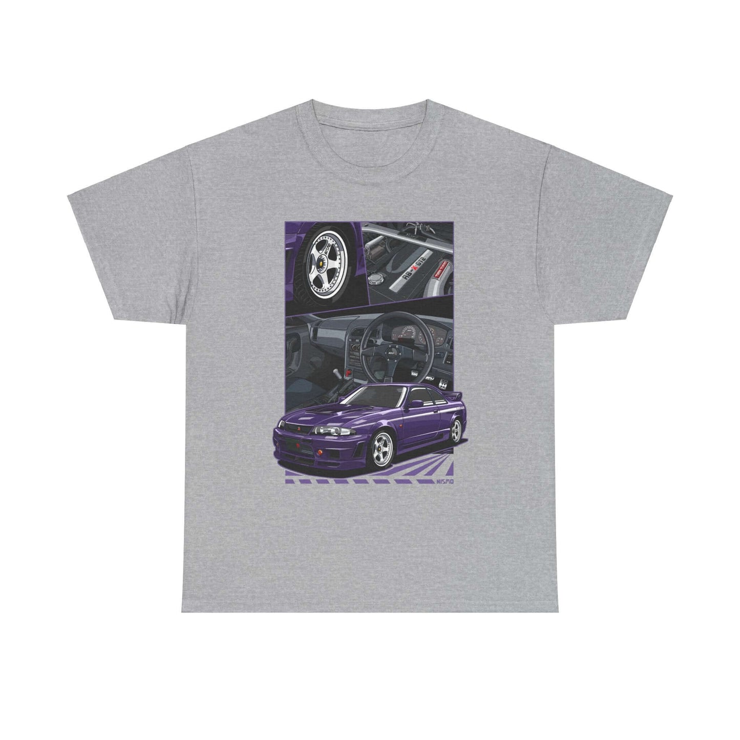 JDM Purple NISMO Nissan Silvia Cartoon T-Shirt