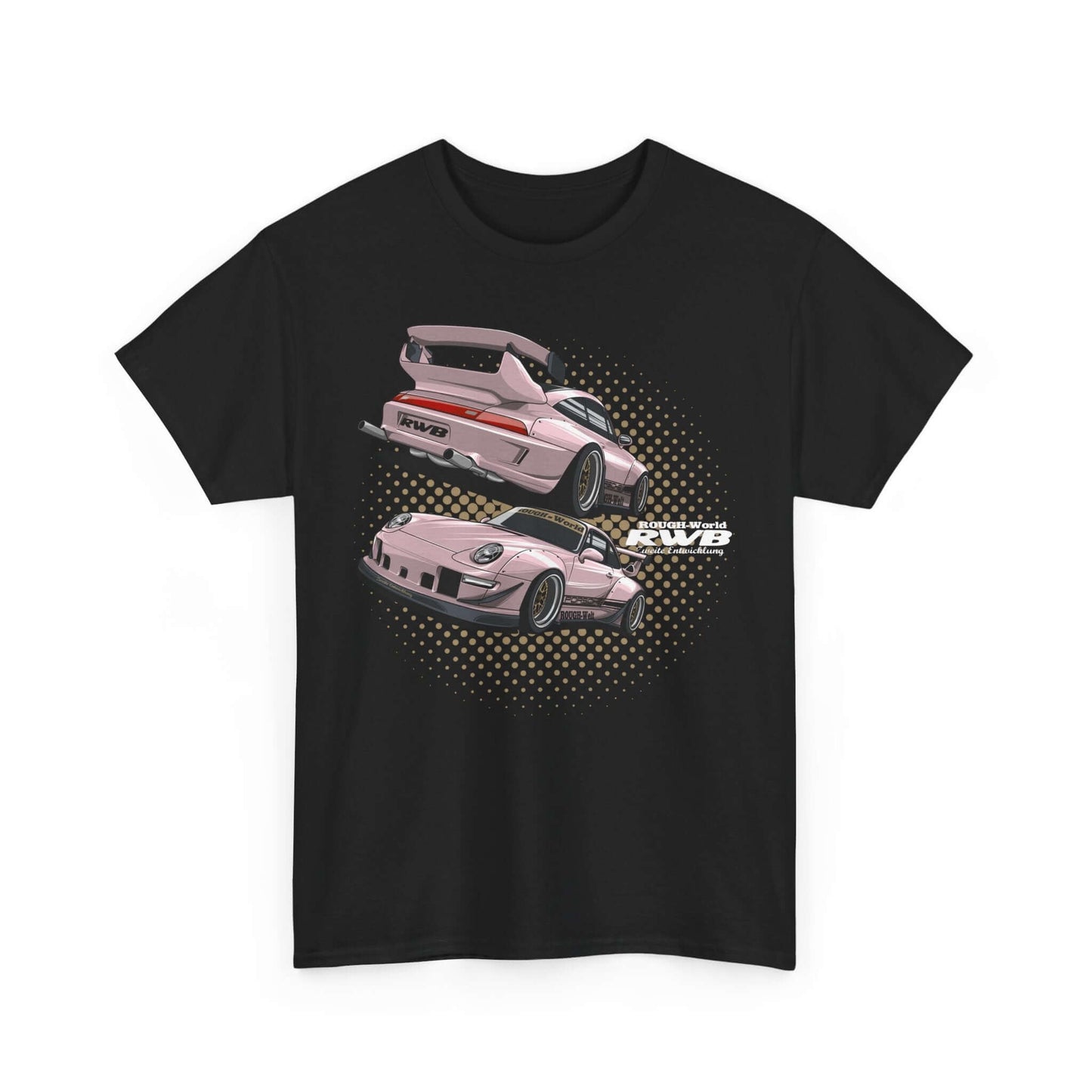 Sweatshirt - Pink Porsche Vintage Cars Statement for Casual Chic Days