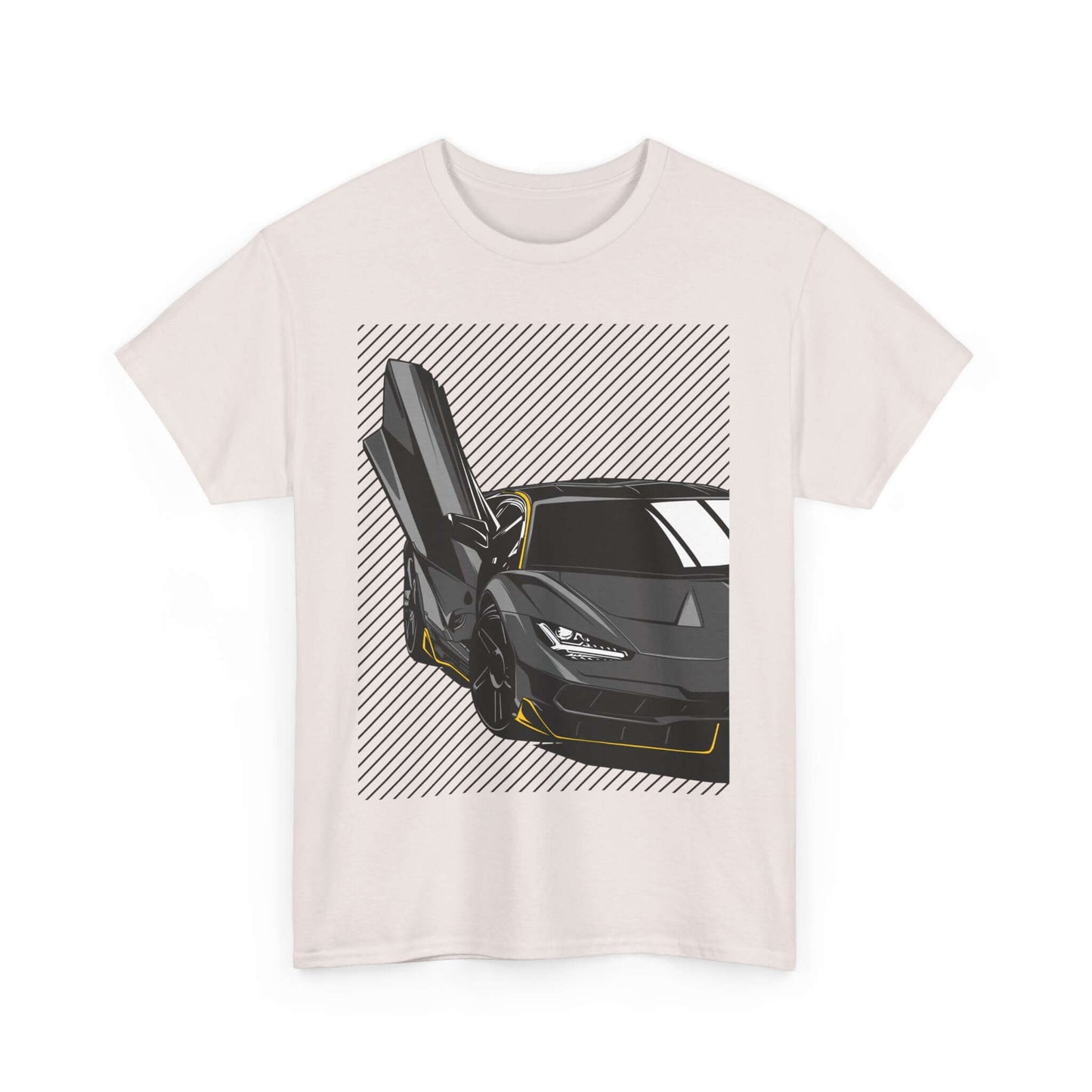 Modern Supercar T-Shirt, Contemporary Auto Enthusiast Tee, Trendy Racewear