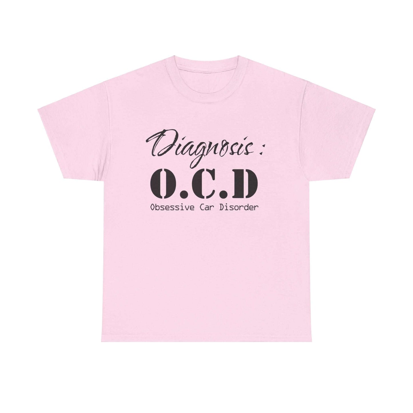 Unique Car Enthusiast T-Shirt: Show Your Love for Cars with OCD (Obsessive Car Disorder)