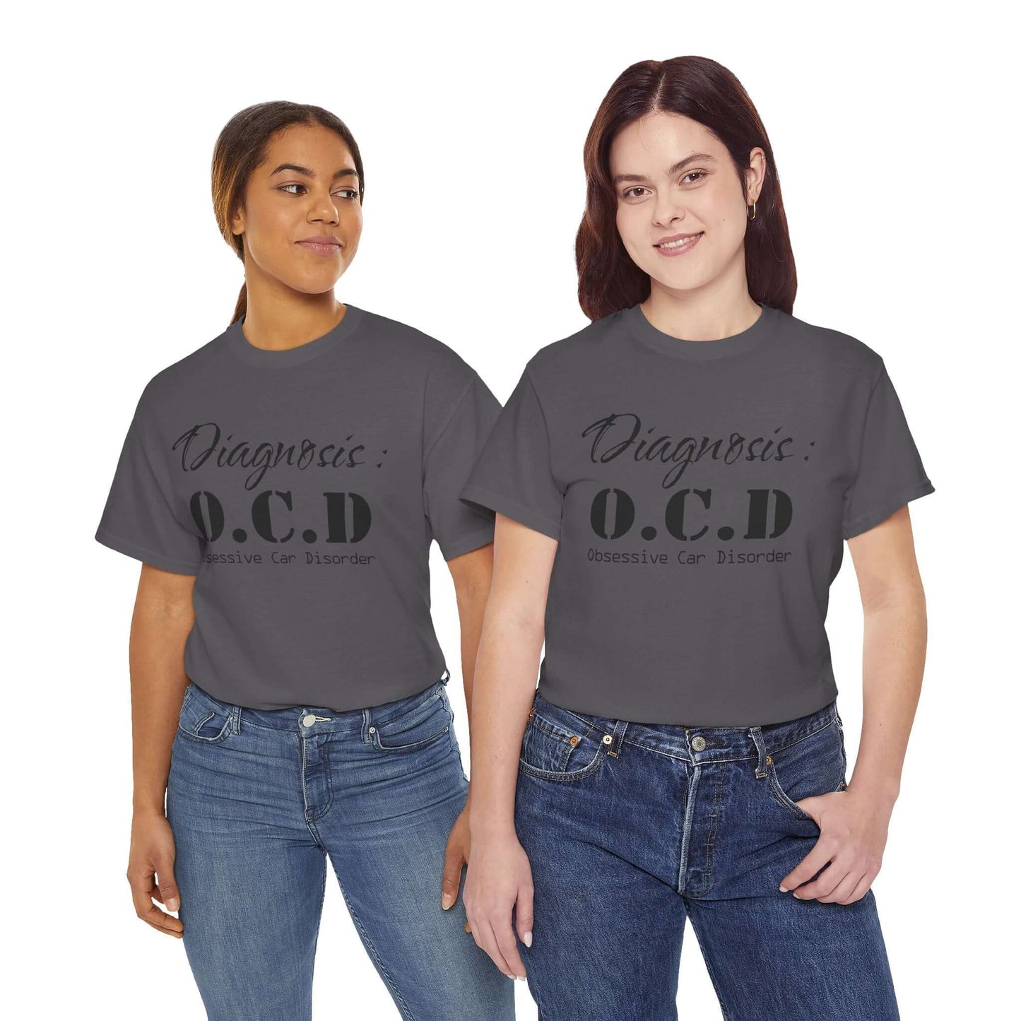 Unique Car Enthusiast T-Shirt: Show Your Love for Cars with OCD (Obsessive Car Disorder)