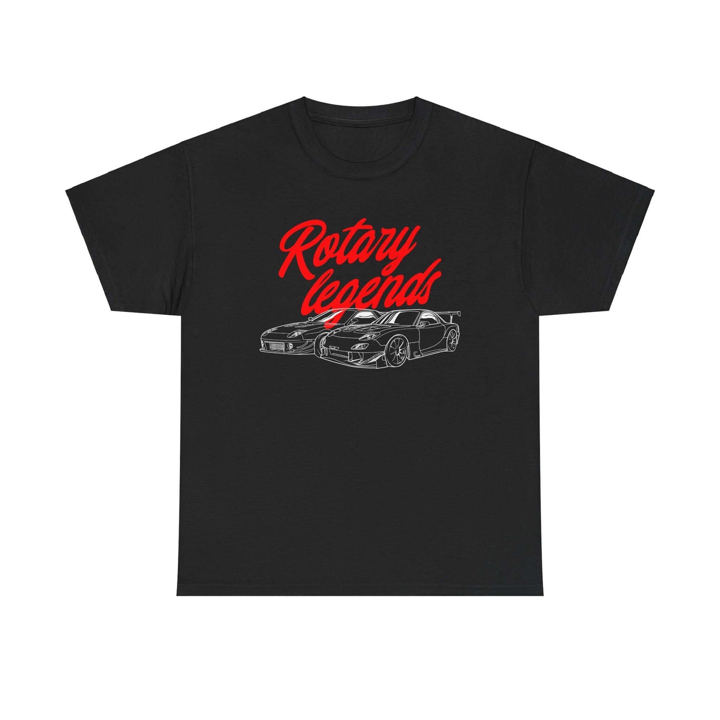 Rotary Legends T-Shirt, Classic Rotary Engine Cars Tee, Racing Enthusiast Apparel