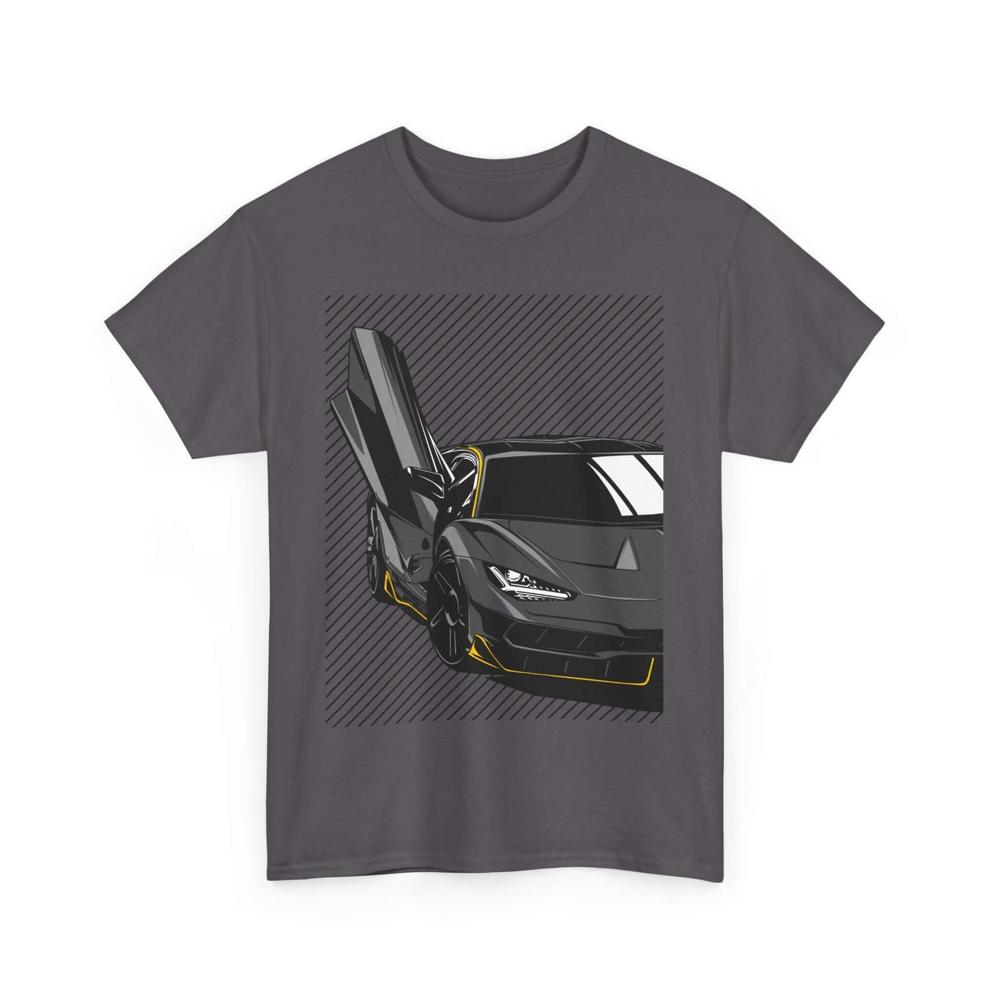 Modern Supercar T-Shirt, Contemporary Auto Enthusiast Tee, Trendy Racewear