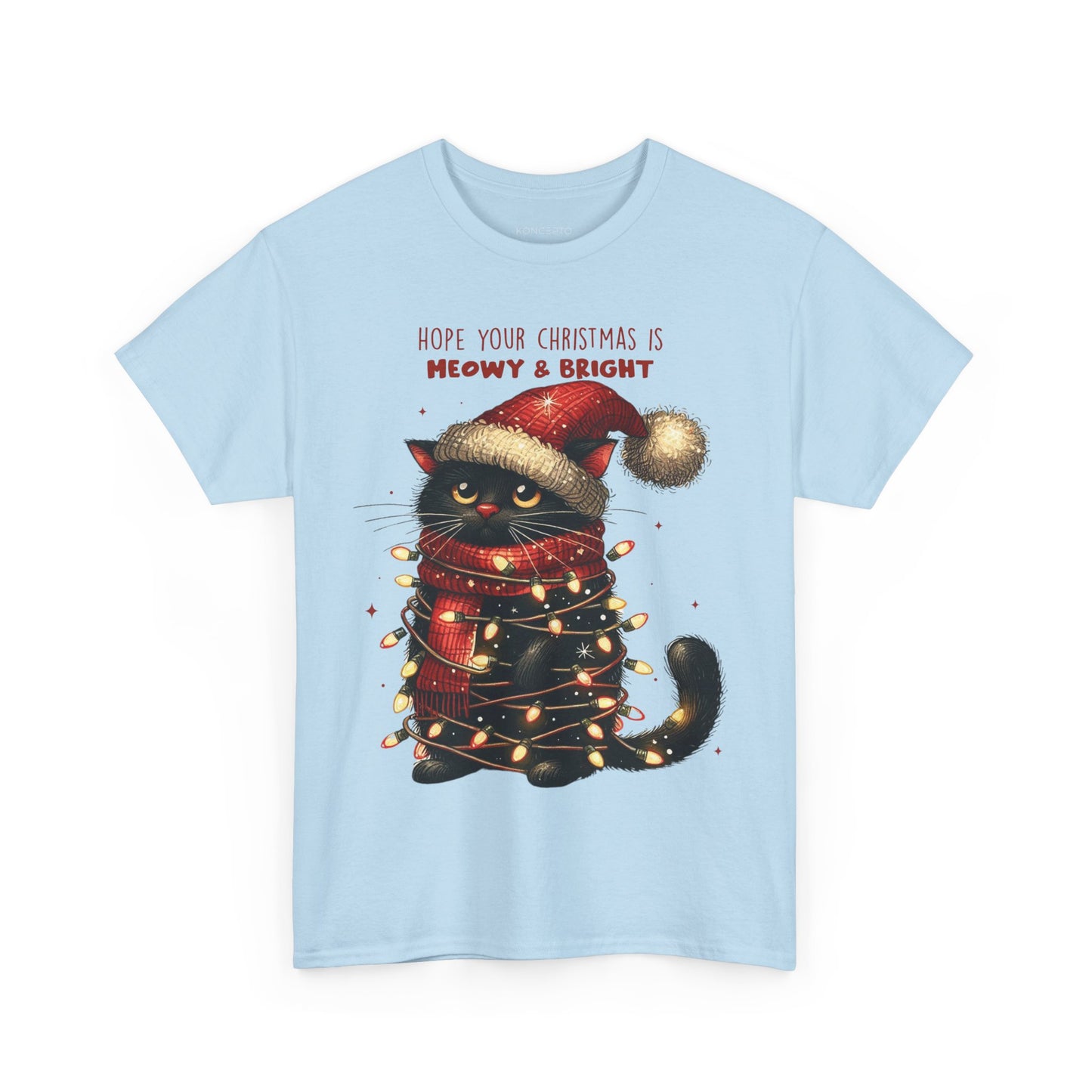 Hope Your Christmas is Meowy & Bright - Cute Cat Holiday Greeting