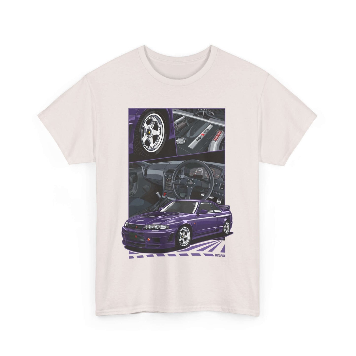 JDM Purple NISMO Nissan Silvia Cartoon T-Shirt