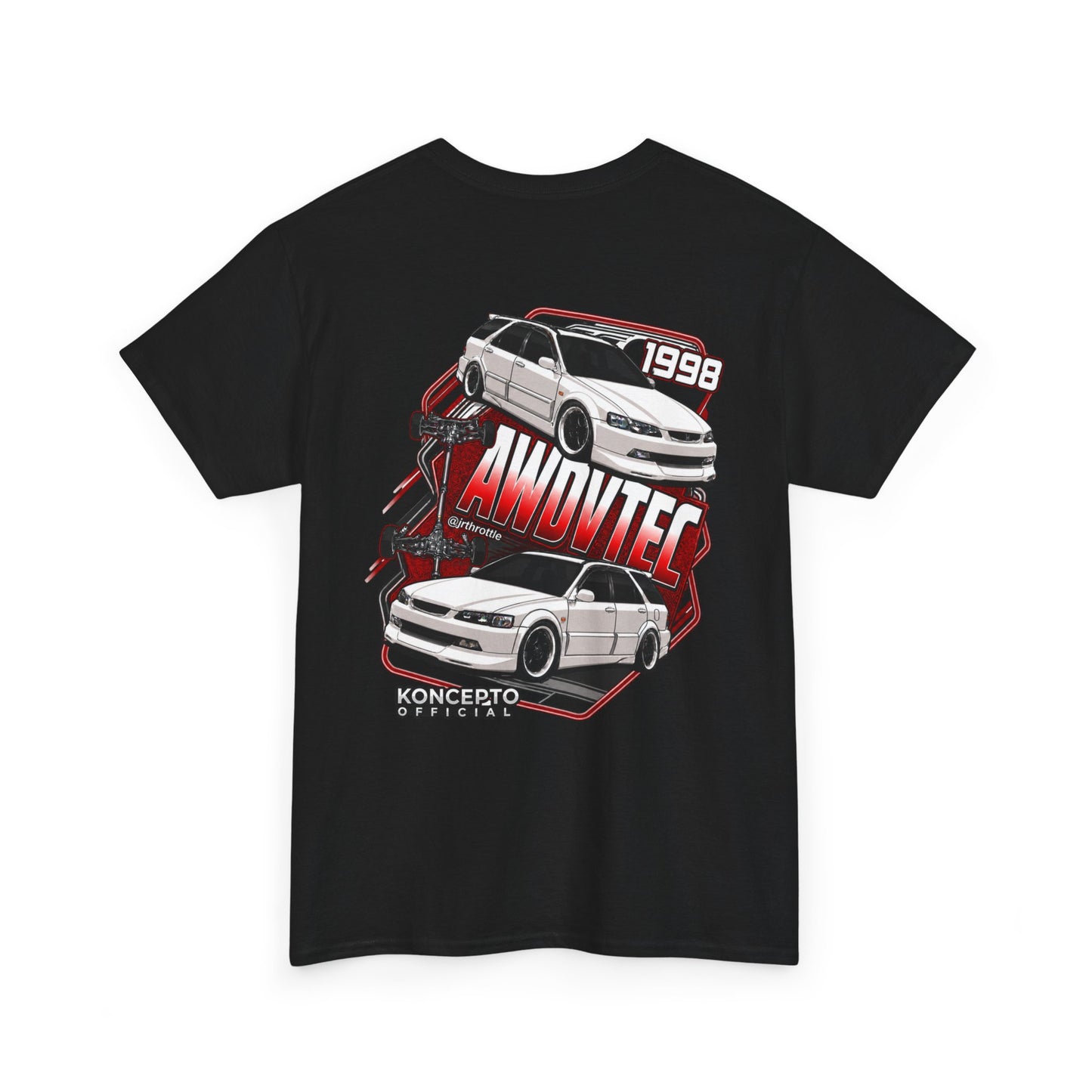 1998 AWD Wagon Shirt, JDM Inspired Car Tee, Import Wagon Graphic Shirt, Automotive Streetwear, Car Enthusiast Gift