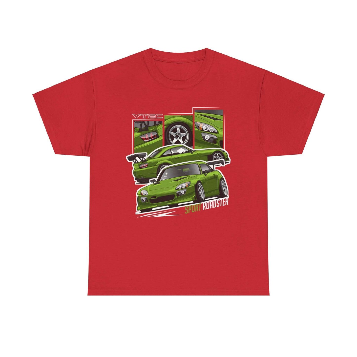 Sport Car Tee - Vibrant Green Honda S2000