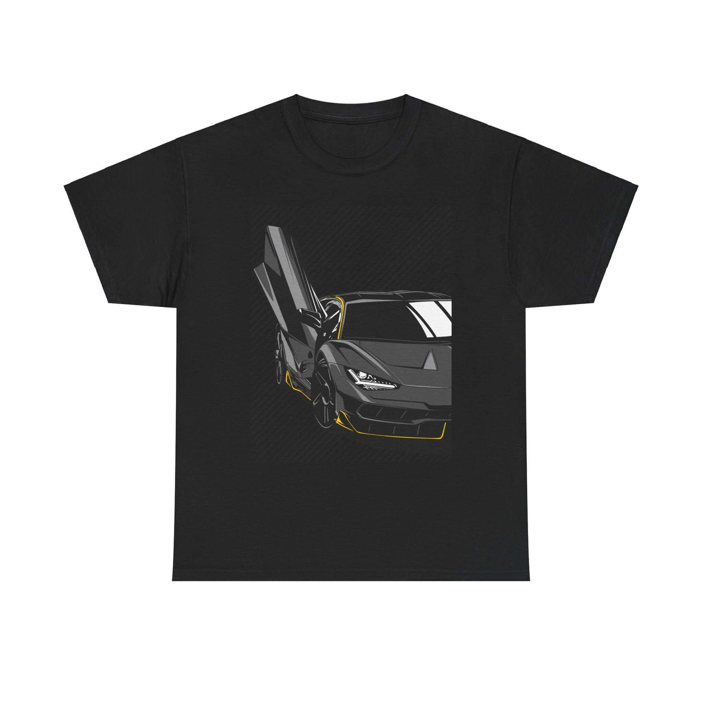 Modern Supercar T-Shirt, Contemporary Auto Enthusiast Tee, Trendy Racewear