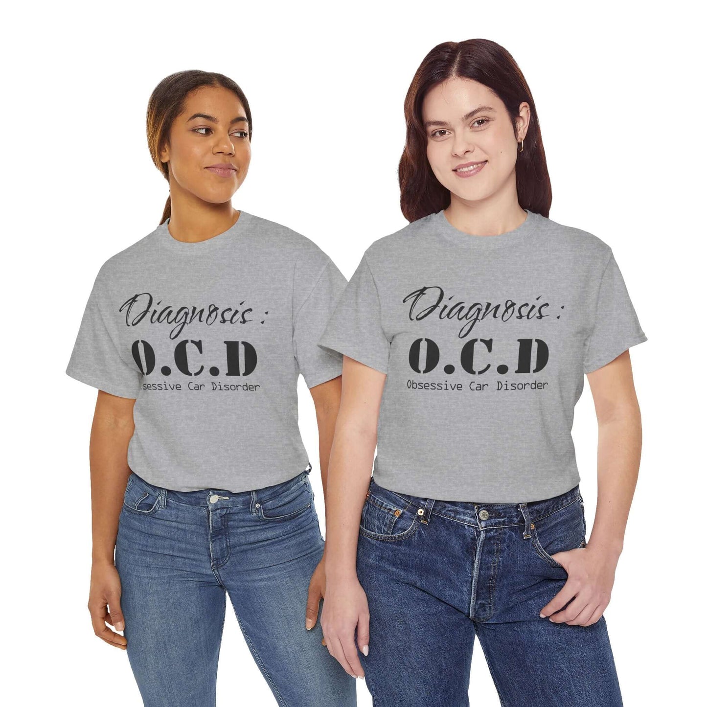 Unique Car Enthusiast T-Shirt: Show Your Love for Cars with OCD (Obsessive Car Disorder)