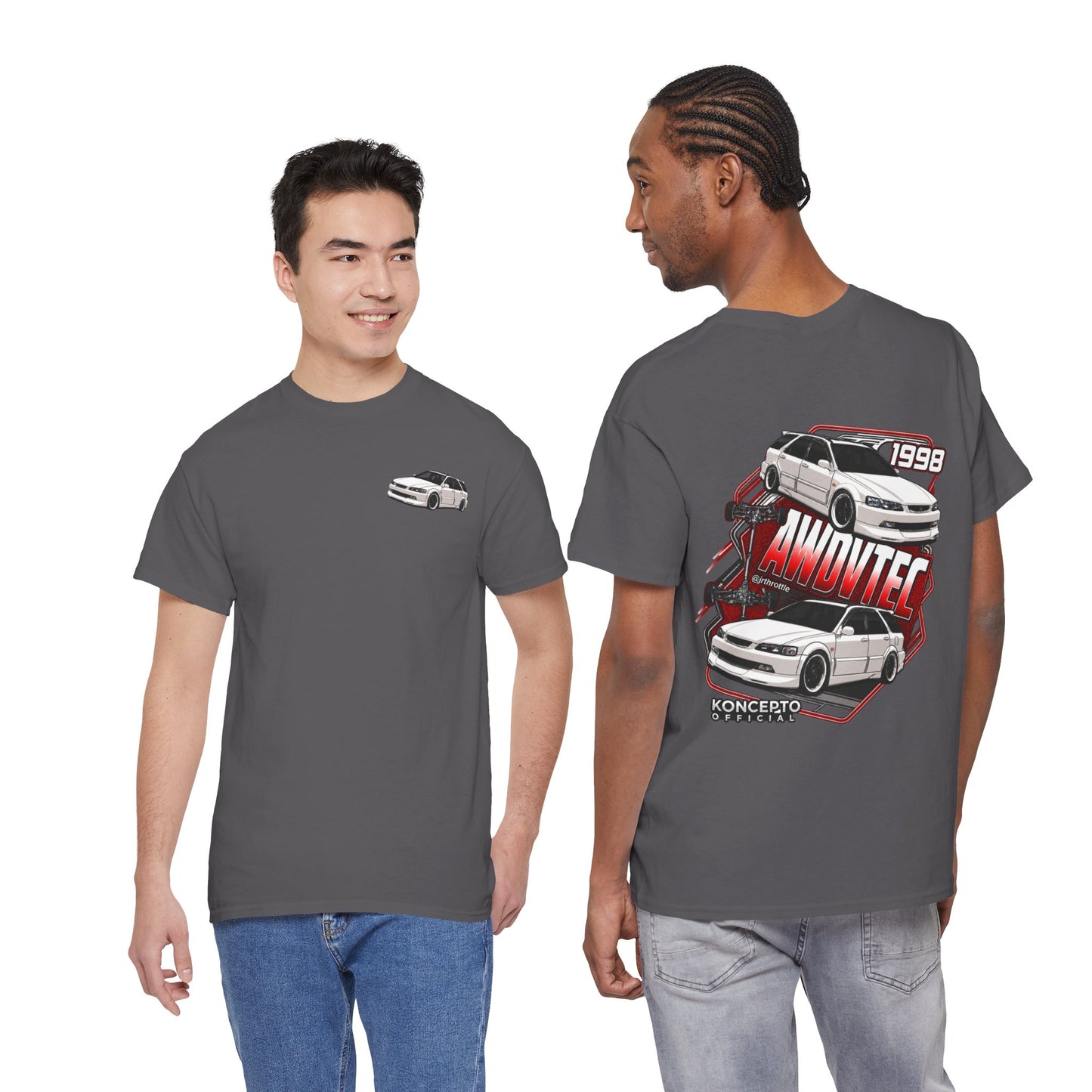 1998 AWD Wagon T-Shirt Retro All Wheel Drive JDM Car Tee
