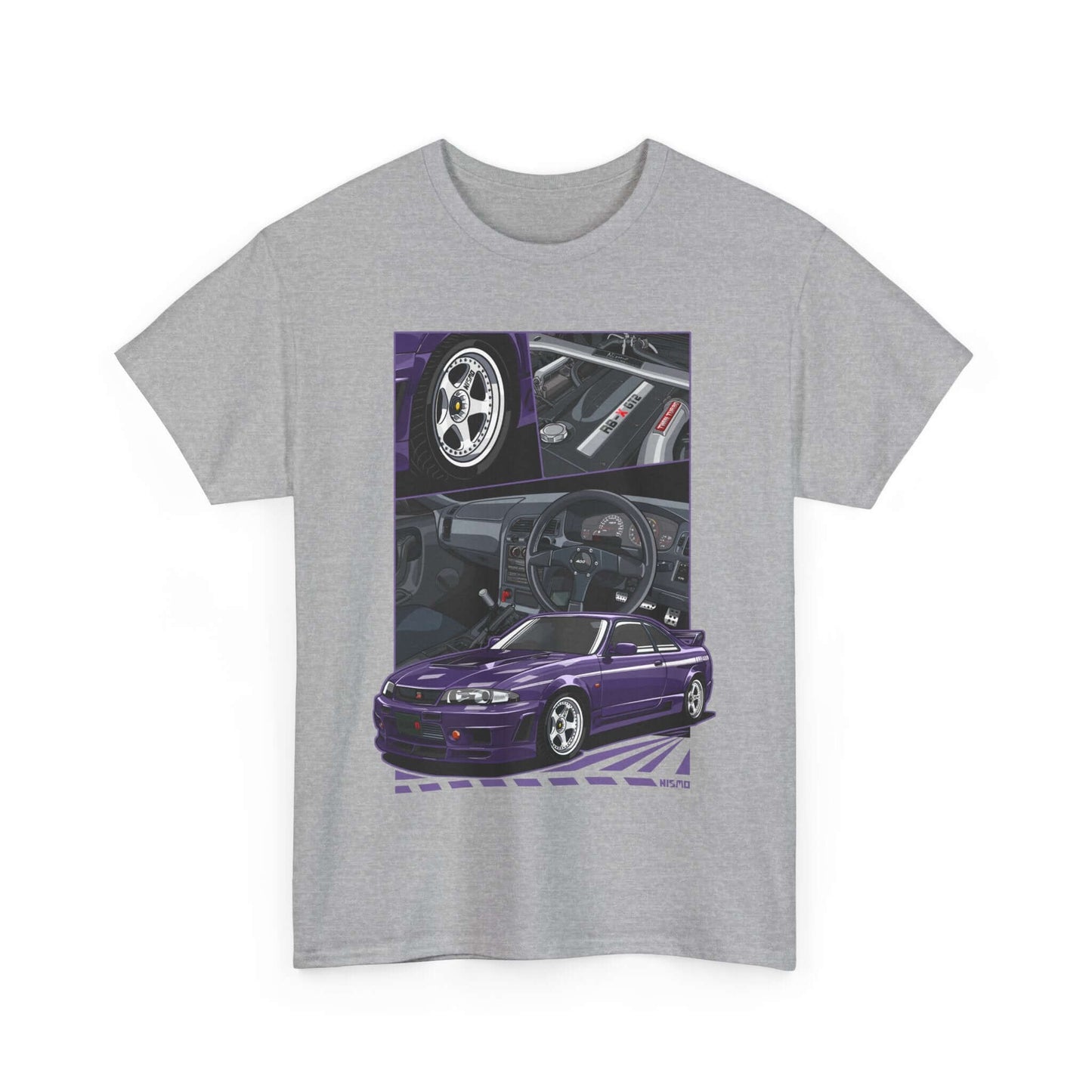 JDM Purple NISMO Nissan Silvia Cartoon T-Shirt