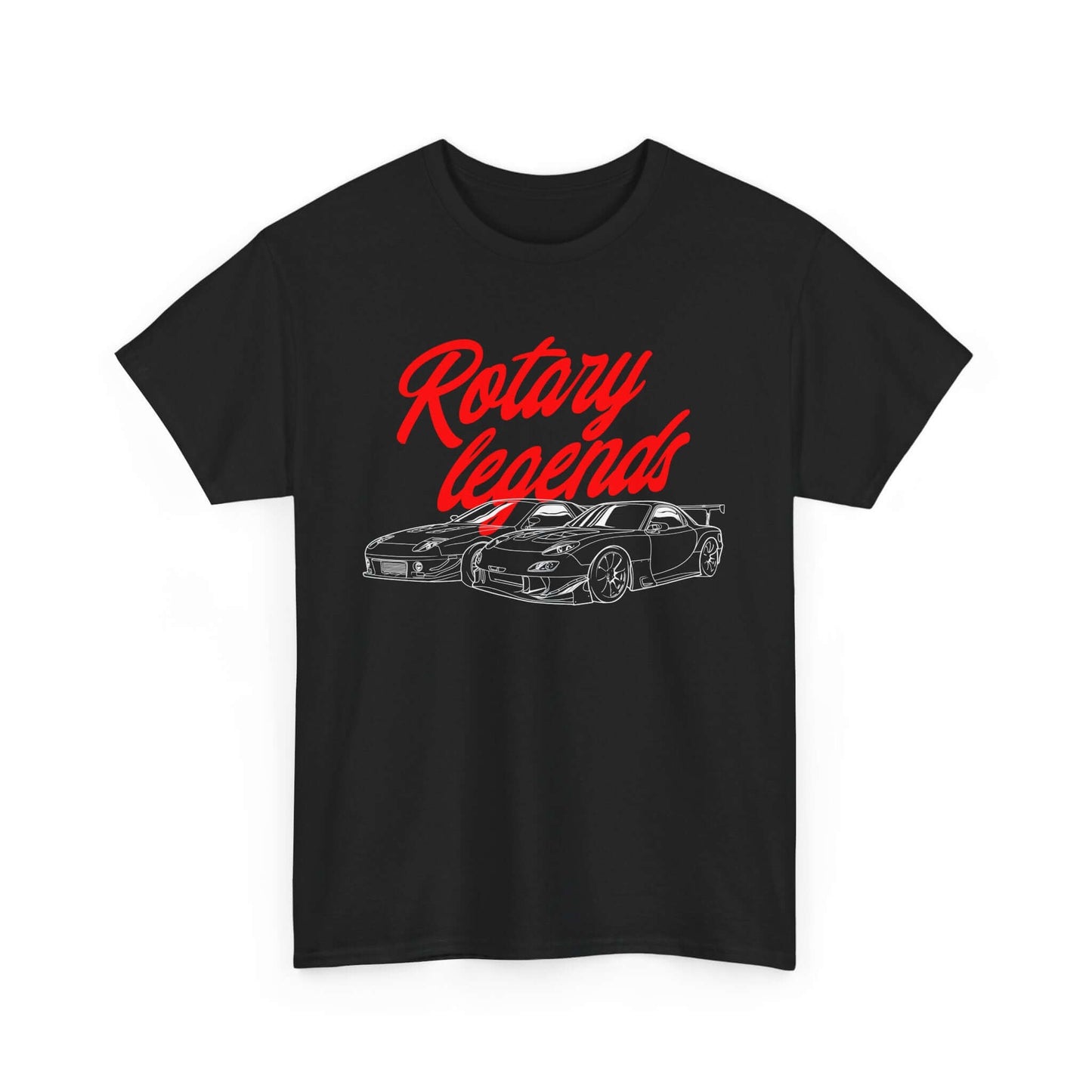 Rotary Legends T-Shirt, Classic Rotary Engine Cars Tee, Racing Enthusiast Apparel