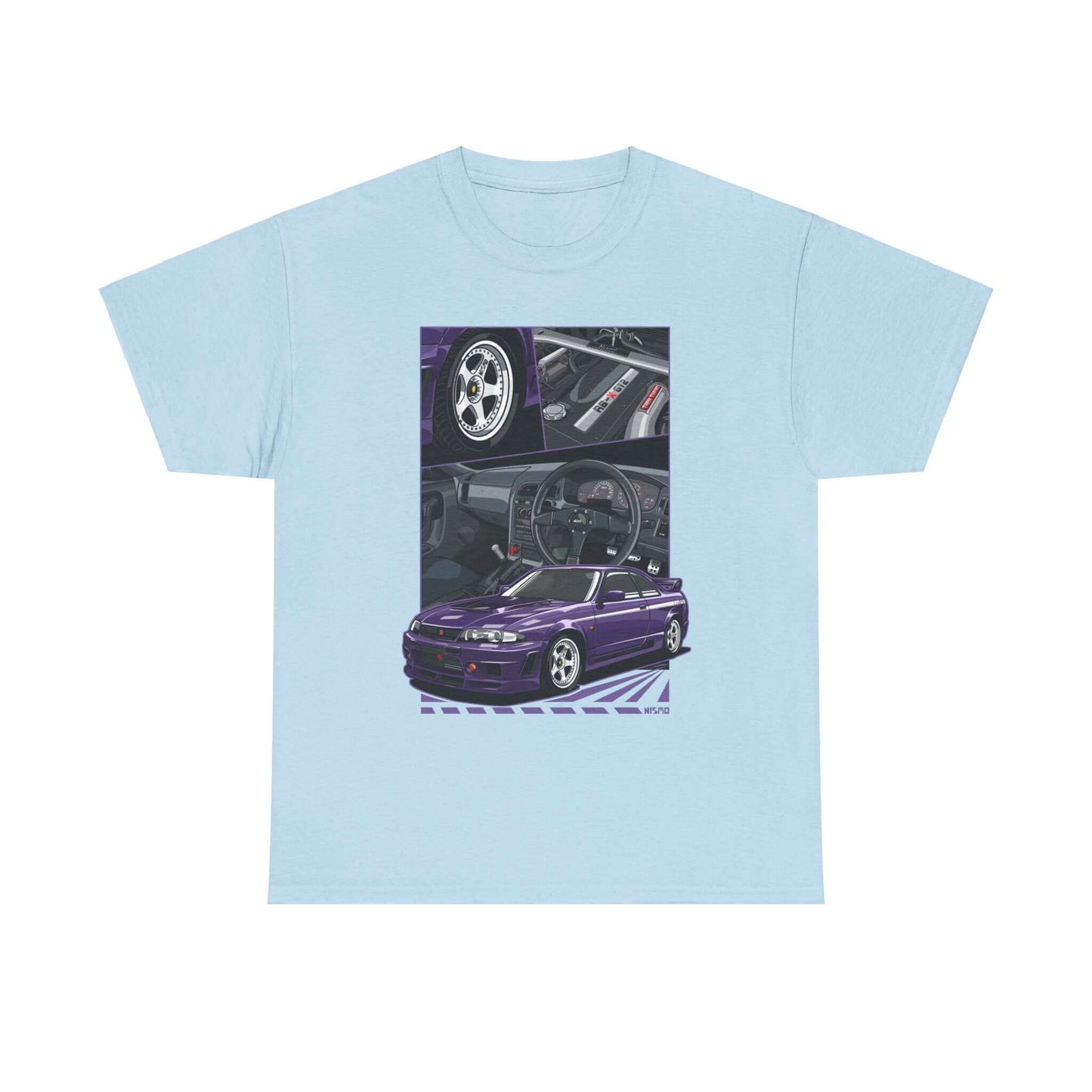 JDM Purple NISMO Nissan Silvia Cartoon T-Shirt