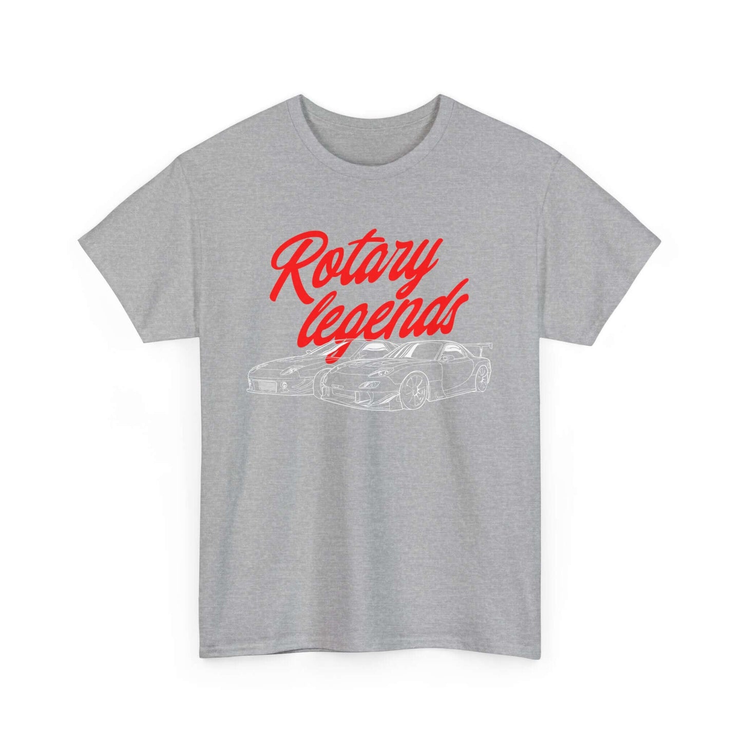 Rotary Legends T-Shirt, Classic Rotary Engine Cars Tee, Racing Enthusiast Apparel