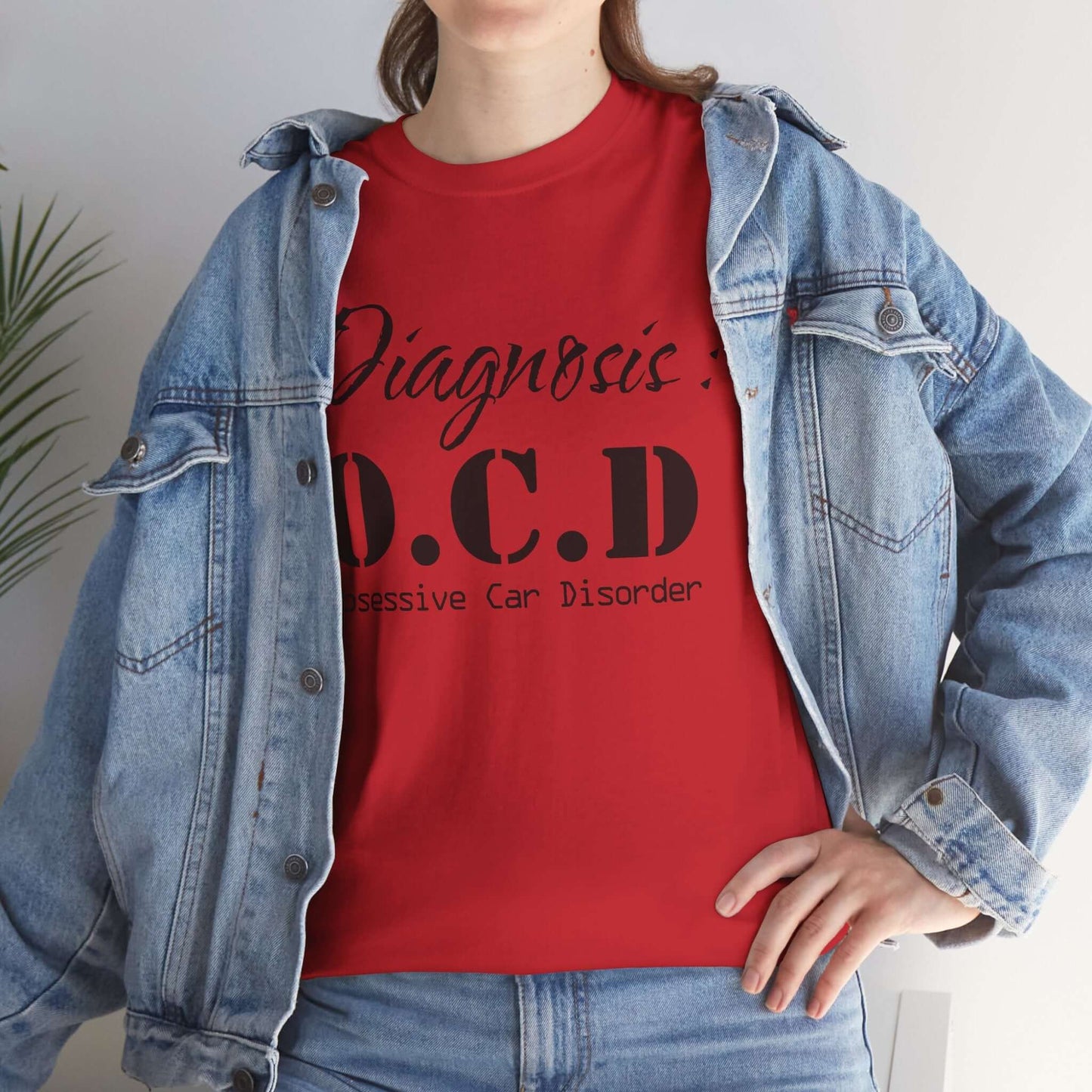 Unique Car Enthusiast T-Shirt: Show Your Love for Cars with OCD (Obsessive Car Disorder)