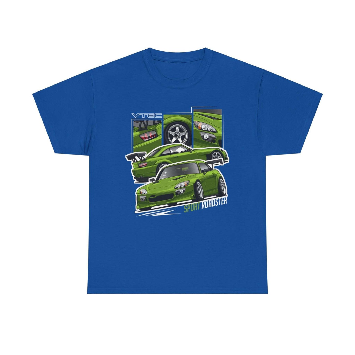 Sport Car Tee - Vibrant Green Honda S2000