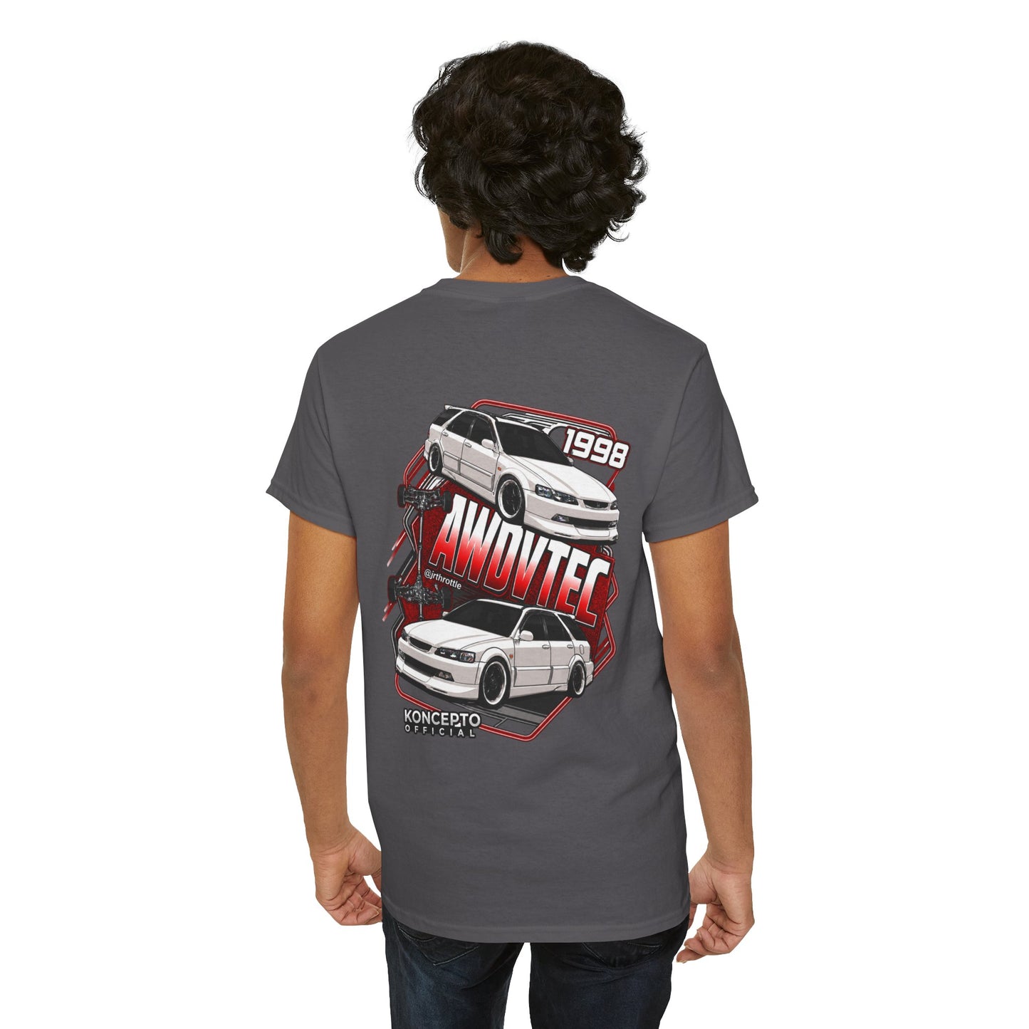 1998 AWD Wagon T-Shirt Retro All Wheel Drive JDM Car Tee