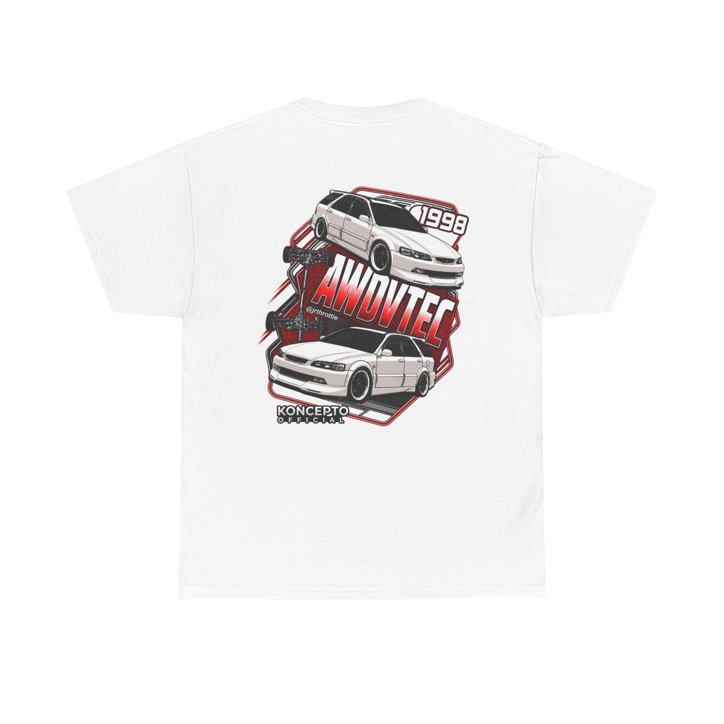 1998 AWD Wagon Shirt, JDM Inspired Car Tee, Import Wagon Graphic Shirt, Automotive Streetwear, Car Enthusiast Gift